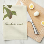 Morning Glory Blue Illustration Handtuch (Viertel Falte)