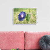 Morning Glory Blue Leinwanddruck (Insitu (Wohnzimmer))