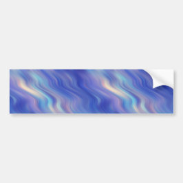 Morning Glory Blue Wavy Textur Autoaufkleber