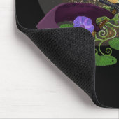 Morning Glory BlueJay Mousepad (Ecke)