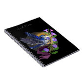 Morning Glory BlueJay Notizblock (Rechte Seite)