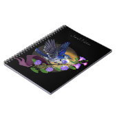 Morning Glory BlueJay Notizblock (Linke Seite)