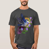 Morning Glory BlueJay T-Shirt (Vorderseite)
