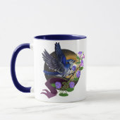 Morning Glory BlueJay Tasse (Links)