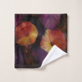 Morning Glory Blume Badhandtuch Set (Waschlappen)