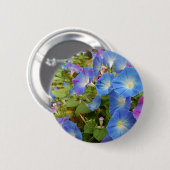 Morning Glory Blume Button (Vorne & Hinten)