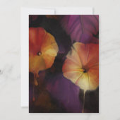 Morning Glory Blume Einladung (Vorderseite)