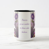 Morning Glory Blume Fairy Zweifarbige Tasse (Mittel)