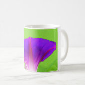 Morning Glory Blume Kaffeetasse (VorderseiteRechts)
