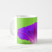 Morning Glory Blume Kaffeetasse (Vorderseite Links)