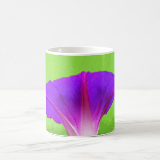 Morning Glory Blume Kaffeetasse (Mittel)