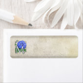 Morning Glory Blume Monogram (Insitu)