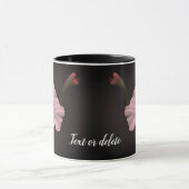 Morning Glory Blume Personalisiert Tasse (Zentrum)