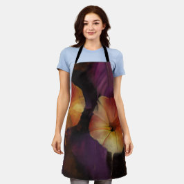 Morning Glory Blume Schürze