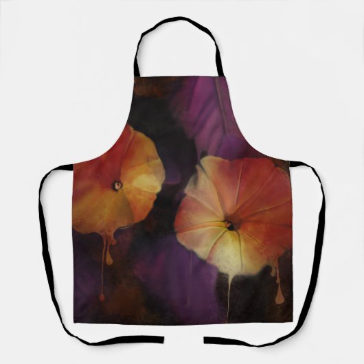 Morning Glory Blume Schürze (Vorderseite)