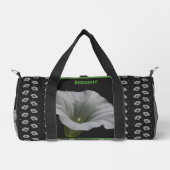 Morning Glory Blumen Mirror Personalisiert Duffle Bag (Vorderseite)
