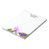 Morning Glory Bluse stationäre Briefkopf Notizbloc Notizblock (Rotiert)