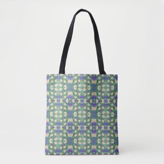 Morning Glory Extravaganza Tote Bag Tasche (Vorderseite)