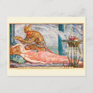 Morning Glory Fairy of the Dawn Postkarte