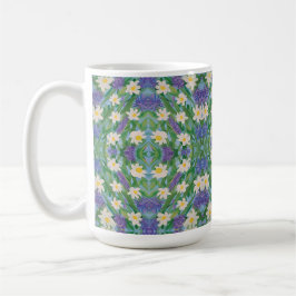 Morning Glory Floral Coffee Tasse