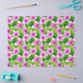 Morning Glory Floral Pattern Seidenpapier (Basteln)