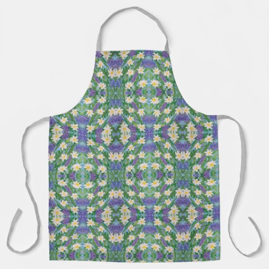 Morning Glory Floral Schürze (Vorderseite)