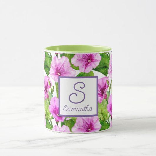 Morning Glory Floral Tasse (Zentrum)