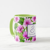 Morning Glory Floral Tasse (Vorderseite Links)
