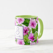 Morning Glory Floral Tasse (VorderseiteRechts)
