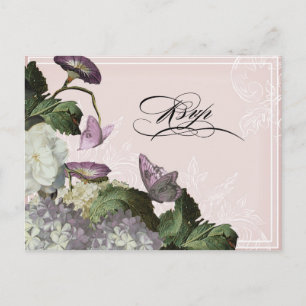 Morning Glory Hydrangea - Wedding Postcard UAWG Einladungspostkarte