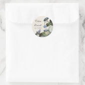 Morning Glory Hydrangea Wedding Sticker oder Siege (Tasche)