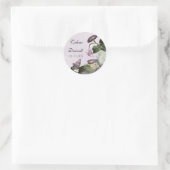 Morning Glory Hydrangea Wedding Sticker oder Siege (Tasche)