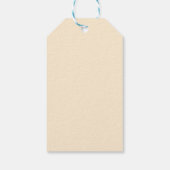 Morning Glory Illustration Geschenkanhänger (Rückseite)