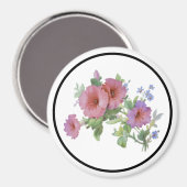 Morning Glory Magnet (Vorderseite/Rückseite)