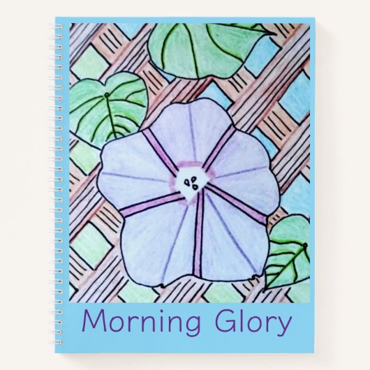 Morning Glory Notizblock (Vorderseite)