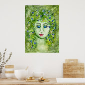 Morning Glory Nymph Poster (Küche)