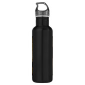 Morning Glory Old Time Sketch 2 Edelstahlflasche (Rückseite)