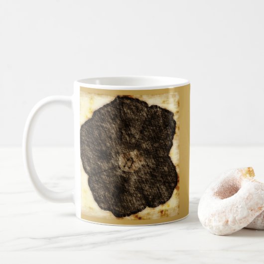 Morning Glory Old Time Sketch 2 Kaffeetasse (Mit Donut)