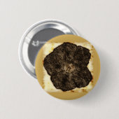 Morning Glory Old Time Sketch Button (Vorne & Hinten)