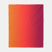 Morning Glory Ombre Gradient Fleecedecke (Vorderseite)