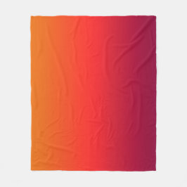 Morning Glory Ombre Gradient Fleecedecke