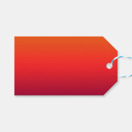 Morning Glory Ombre Gradient Geschenkanhänger