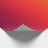 Morning Glory Ombre Gradient Geschenkpapier (Ecke)