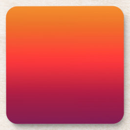 Morning Glory Ombre Gradient Getränkeuntersetzer