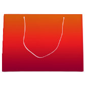 Morning Glory Ombre Gradient Große Geschenktüte (Vorderseite)