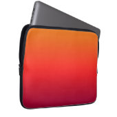 Morning Glory Ombre Gradient Laptopschutzhülle (Vorne Rechts)