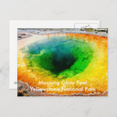 Morning Glory Pool Postkarten (Vorne/Hinten)