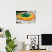 Morning Glory Pool, Yellowstone Nationala.. Poster (Heimbüro)