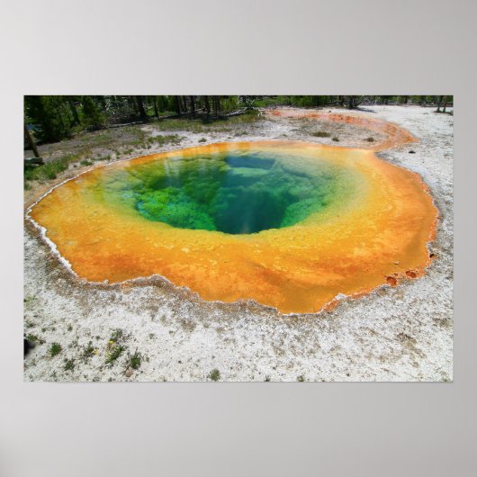 Morning Glory Pool, Yellowstone Nationala.. Poster (Vorne)