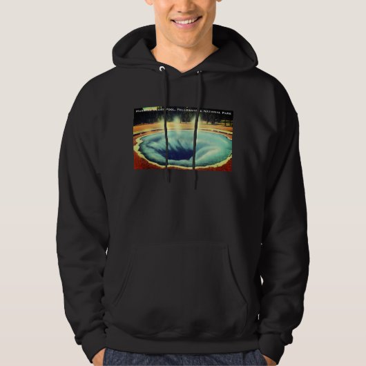 Morning Glory Pool, Yellowstone Nationalpark Hoodie (Vorderseite)